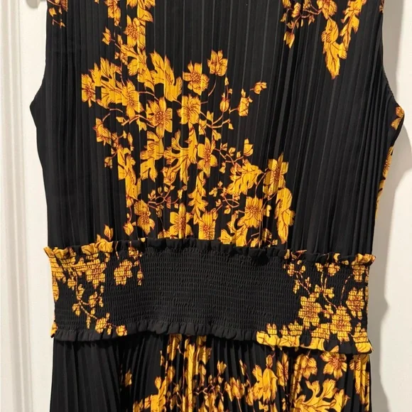 midi dress with drop waist Bow Back Dropped Waist Midi Dress